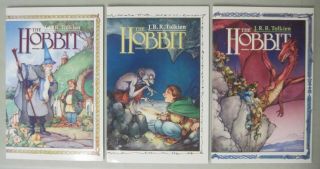 Complete Set Of The Hobbit 1 - 3 Eclipse Limited Series Chuck Dixon David Wenzel