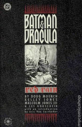 Batman And Dracula Red Rain Hc (dc) 1 - 1st 1991 Vf Stock Image