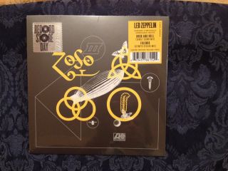 Led Zeppelin Rock And Roll / Friends Record Store Day 7 " Yellow Vinyl
