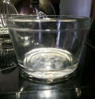 Vintage Capstan Glass Co.  1/2 Pint Packer Jelly Jar 1920s Depression Rare