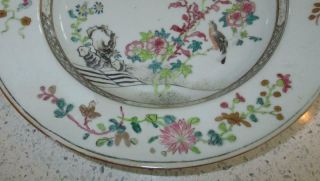 18TH CENTURY CHINESE EXPORT PORCELAIN ARMORIAL HERALDIC CRESTED PLATE - QIANLONG 4