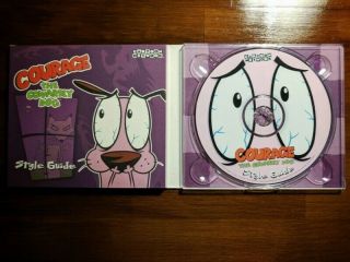Vintage CN - Courage the Cowardly Dog Style Guide w/ Digital Assets - RARE 2