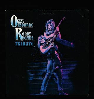 Vinyl Lp Ozzy Osbourne / Randy Rhoads - Tribute 2lp 1st Pressing Nm
