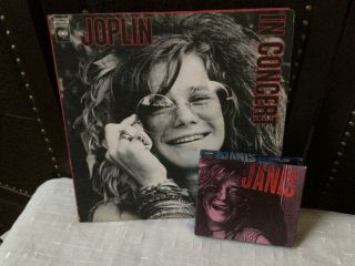 Janis Joplin In Concert 2 Vinyl Album Vg C2x 31160 1972,  3 Cd Set,  48 P Booklt