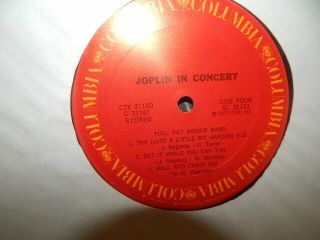 Janis Joplin In Concert 2 Vinyl Album VG C2X 31160 1972,  3 CD SET,  48 P Booklt 7