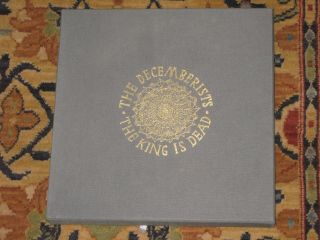 The Decemberists The King Is Dead 2011 Limited Edition Vinyl Box Set Rare