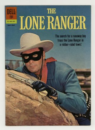 Lone Ranger (dell) 145 1962 Fn - 5.  5