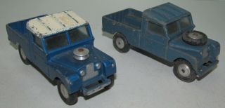 B Corgi Toys Land Rover Series 1 Pick Up Trucks For Restoration