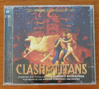 Clash Of The Titans - Laurence Rosenthal - Intrada 2 - Cd Edition - Rare