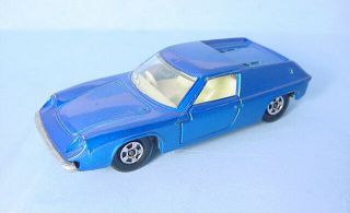 1969 Lesney Matchbox Superfast No.  5 Lotus Europa Blue Diecast