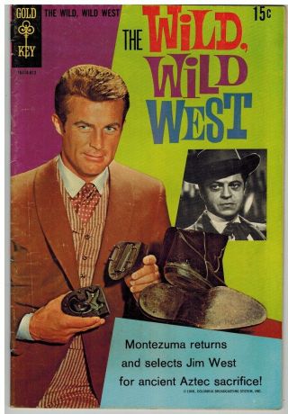 Wild Wild West (1966 - 1969 Gk) 4 Vg 1968 Photo Cover