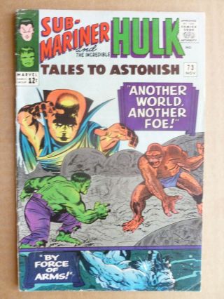 Tales To Astonish 73 Stan Lee Stories W/ Adam Austin & B Powell Art 5.  0 Vg/fn