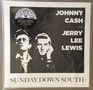 Johnny Cash And Jerry Lee Lewis Sunday Down South B&n Exclusive White Vinyl