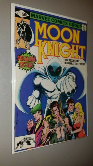 Moon Knight 1 Comic Book Nm Premiere Issue & Origin 1980,  Sienkiewicz