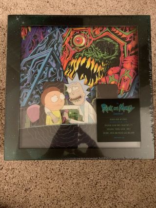 Rick And Morty Vinyl Soundtrack Light Up Deluxe Box Set