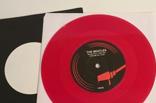The Beatles / Love Me Do & P.  S.  I Love You /red Vinyl 45 / Unplayed