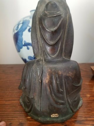 Antique Bronze Buddha Qing Dynasty late 18th to early 19th century 4