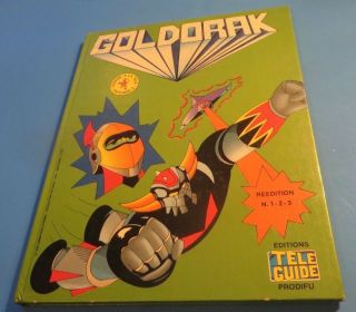 1978 Goldorak Reedition 1 - 2 - 3 TÉlÉ Guide Robot Manga Canada Usa