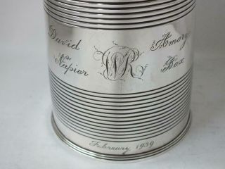 Antique George III Sterling Silver Pint Beer Mug/ Tankard 1811/ H 11 cm/ 305 g 4