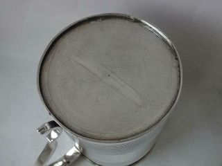 Antique George III Sterling Silver Pint Beer Mug/ Tankard 1811/ H 11 cm/ 305 g 6