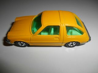 Tomica 1977 Tomy No.  F14 Amc Pacer Made In Japan 1/64 Scale Yellow