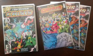 Dc Crisis On Infinite Earths 1 - 12,  Index & Crossover Vf - /vf