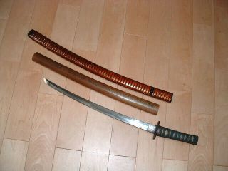 Ha15 Japanese Samurai Sword: Signed Wakizashi In Koshirae Project Piece