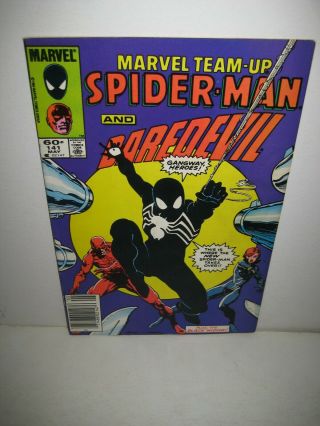 Marvel Comics Team Up Spider Man And Daredevil 141 May 1984