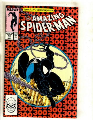 Spider - Man 300 Nm Marvel Comic Book Venom Todd Mcfarlane Goblin Hj9