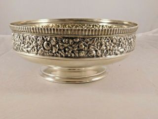 Vintage Dominick & Haff Repousse Sterling Silver Bowl 885 Theodoreb Starr