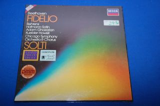 Georg Solti Beehoven Fidelio German Decca Dmm Digital Stereo 80s 3lp Box