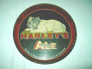 Old James Hanley Company Beer Tray