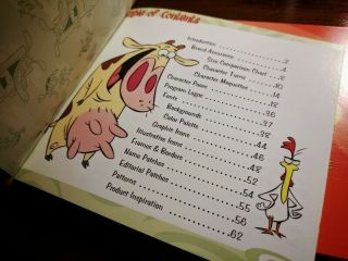 Vintage CN - COW and CHICKEN Style Guide w/ Digital Assets - WACKY & RARE 4