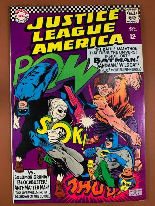 Justice League Of America 46 Dc Comics Silver Age