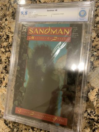 Sandman 8,  Cbcs 9.  8,  1st Appearance Of Death