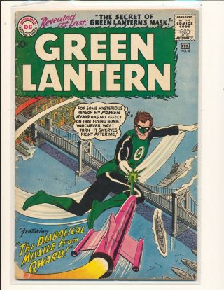 Green Lantern 4 Good Cond.