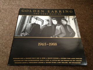 GOLDEN EARRING THE VERY BEST OF RARE 1988 DOUBLE LP NR POSSIBLY UNPLAYED 6