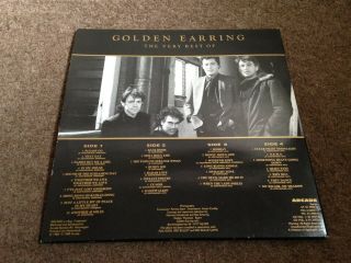 GOLDEN EARRING THE VERY BEST OF RARE 1988 DOUBLE LP NR POSSIBLY UNPLAYED 8