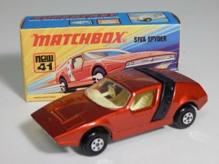 Matchbox - Superfast - No.  41 - Siva Spyder -