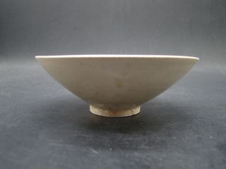 Chinese Song Dynasty (960 - 1279) Period Dingyao Typ White Glazed Bowl S8993