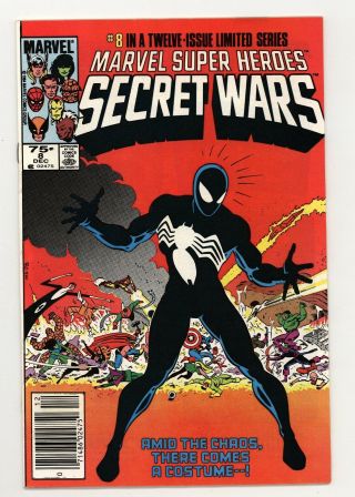 Marvel Secret Wars 8 Nm - 9.  2 Origin Of Alien Symbiote
