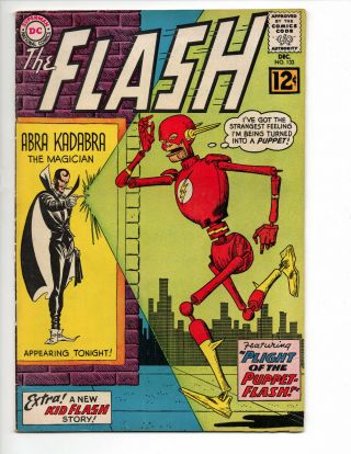 The Flash 133 (1962 Dc Comics) - Abra Kadabra