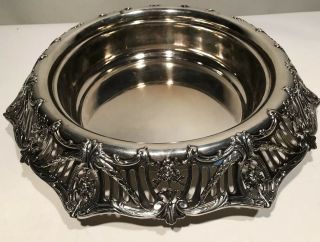 Theodore B Starr Sterling Silver Serving Tray Bowl York C1900 16.  5” 4 Lbs