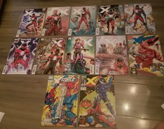 Major X 1 To 6 Nm Cgc Ready 1st 2nd Print Key Variants Marvel Liefeld 2 3