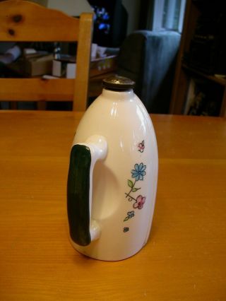 Vintage Ceramic Clothes Sprinkler Bottle Decorative Mid Century 3