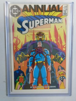 Superman (1939 1st Series) Annual 11 9.  2 Nm - (1985)