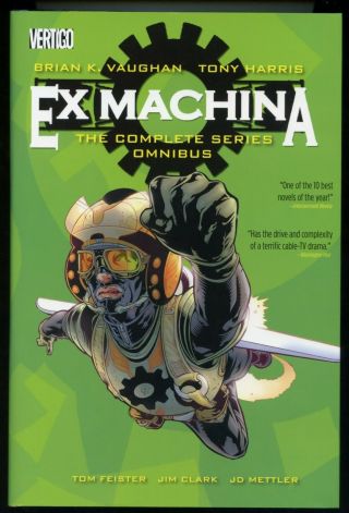 Ex Machina Omnibus - Brian Vaughan & Tony Harris - Nm Unread 1440 Pgs - 1st Ptg