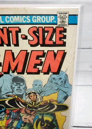 1975 Marvel Comics Giant - Size X - Men 1 Low Grade Key Issue 5