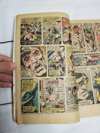 1975 Marvel Comics Giant - Size X - Men 1 Low Grade Key Issue 7