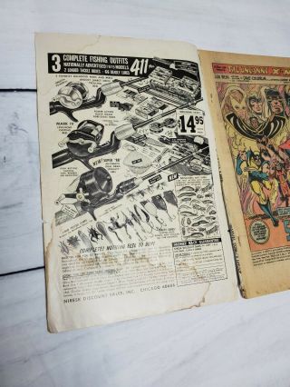 1975 Marvel Comics Giant - Size X - Men 1 Low Grade Key Issue 8